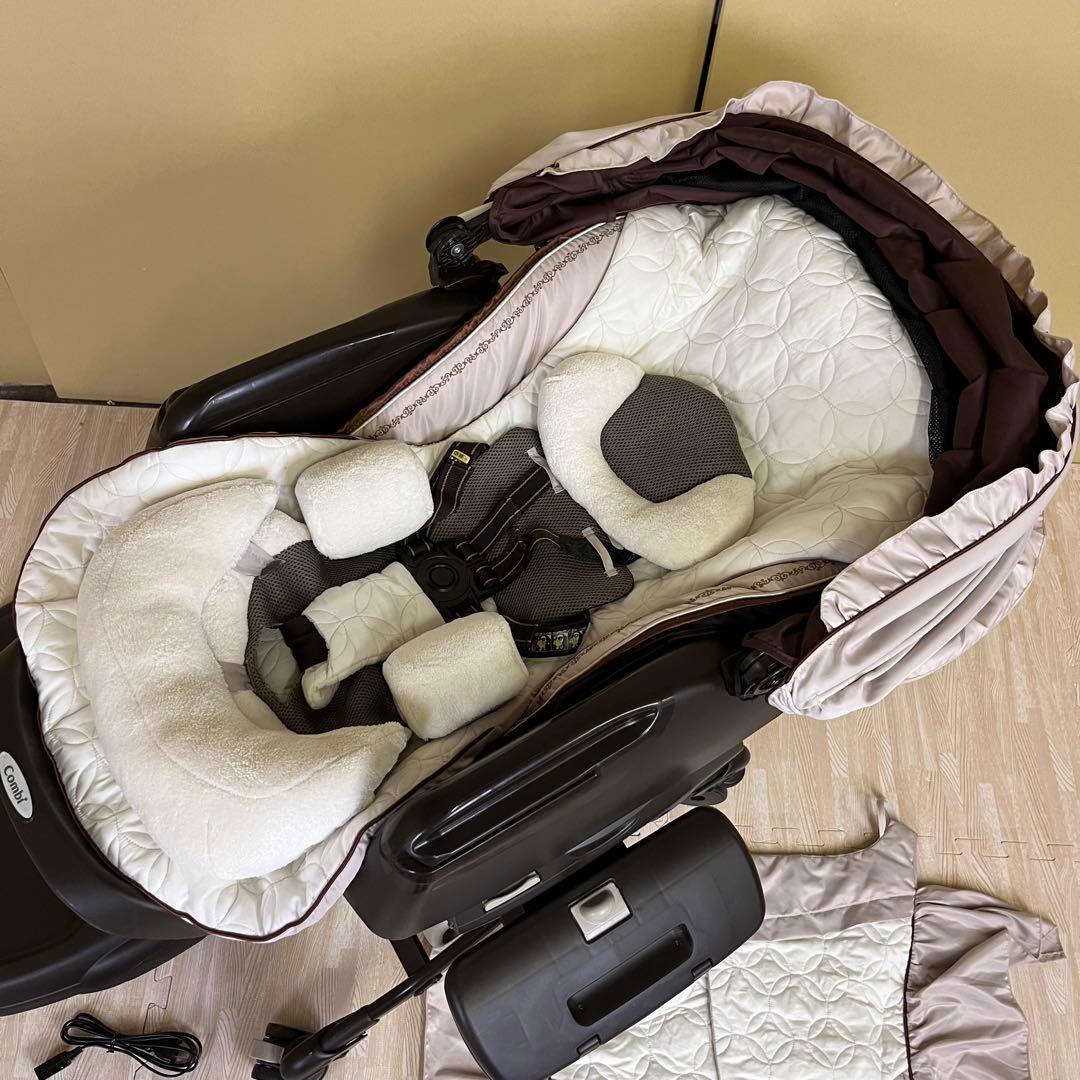 付属品完品☆極上クリーニング済☆美品☆　コンビ　オート　ネムリラ　プレミアム　幌