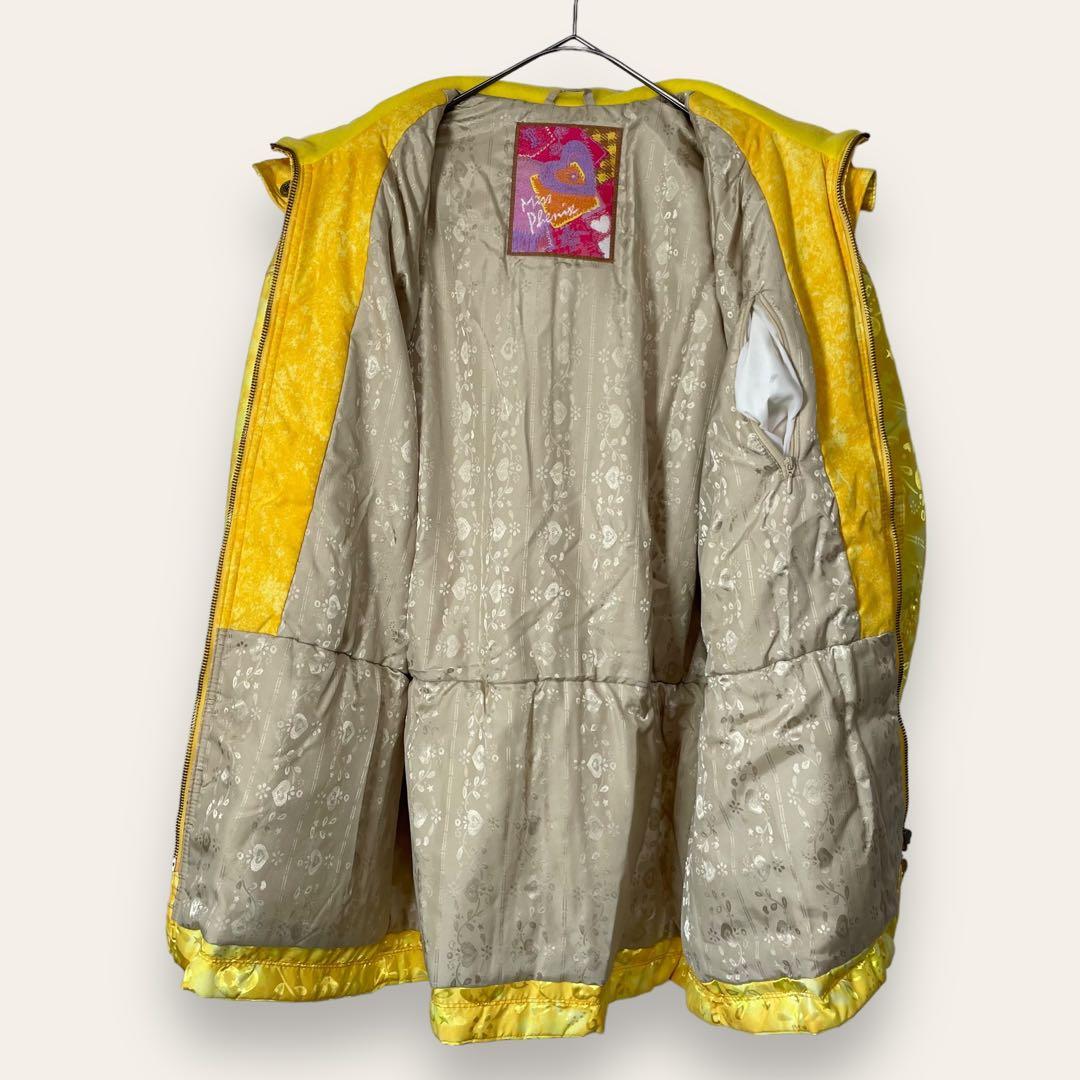 ミスフェニックス /総柄/スキーウェア/スノボード/ウィンタースポーツ/刺繍/L