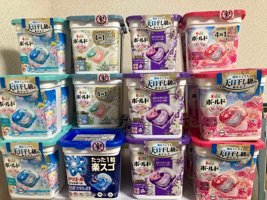 エアレイダー　ボールドジェルボール、アリエールジェルボール　31個