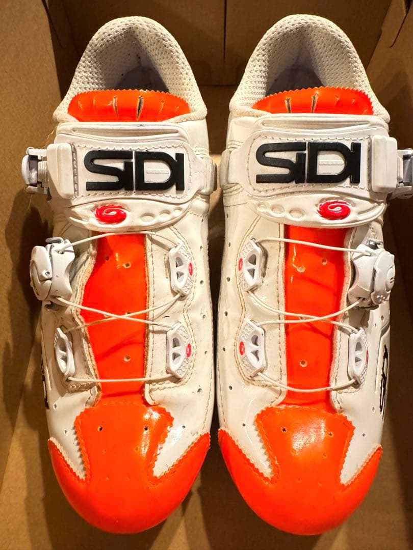 SIDI KAOS ホワイト/オレンジ 40 (25cm)