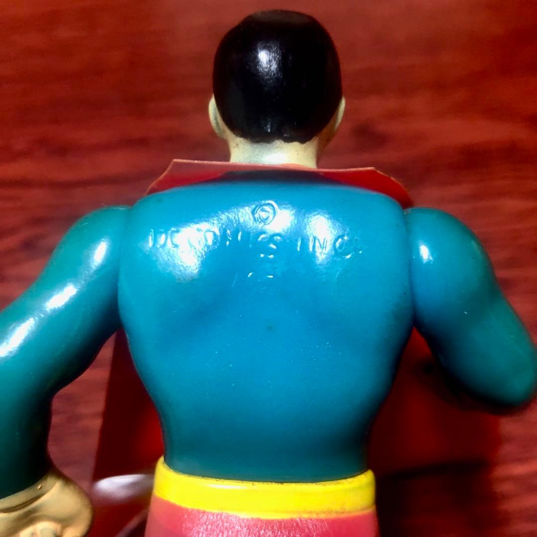 レア　スーパーマン　ミニソフビ　フィギュア DCコミックス　1979年製