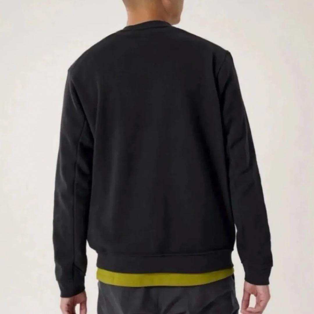 ARC'TERYX アークテリクス エンブレム フリースクルー トレーナー黒