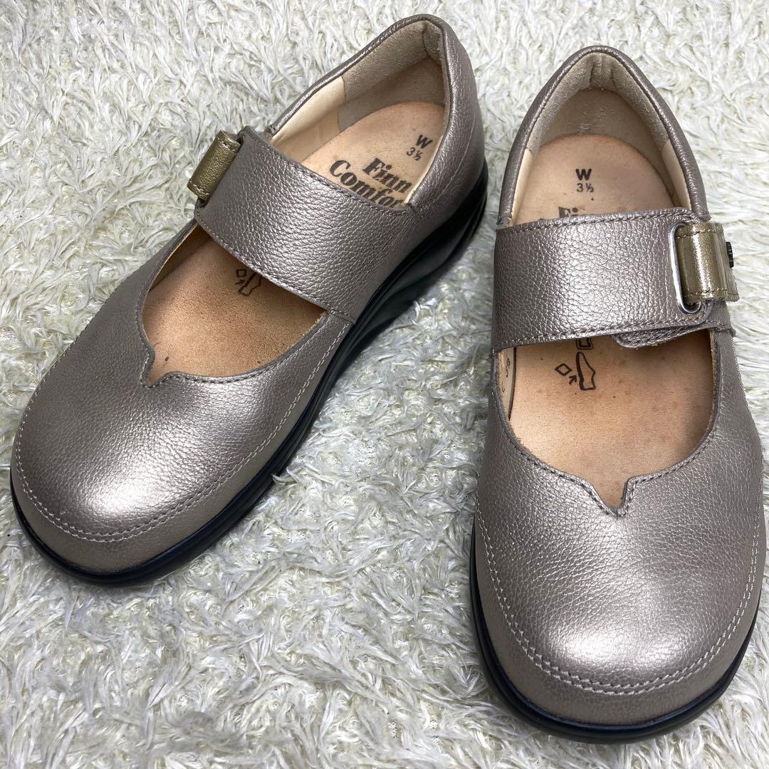 『極美品』フィンコンフォート NAGASAKI コンフォートシューズ ベルクロ