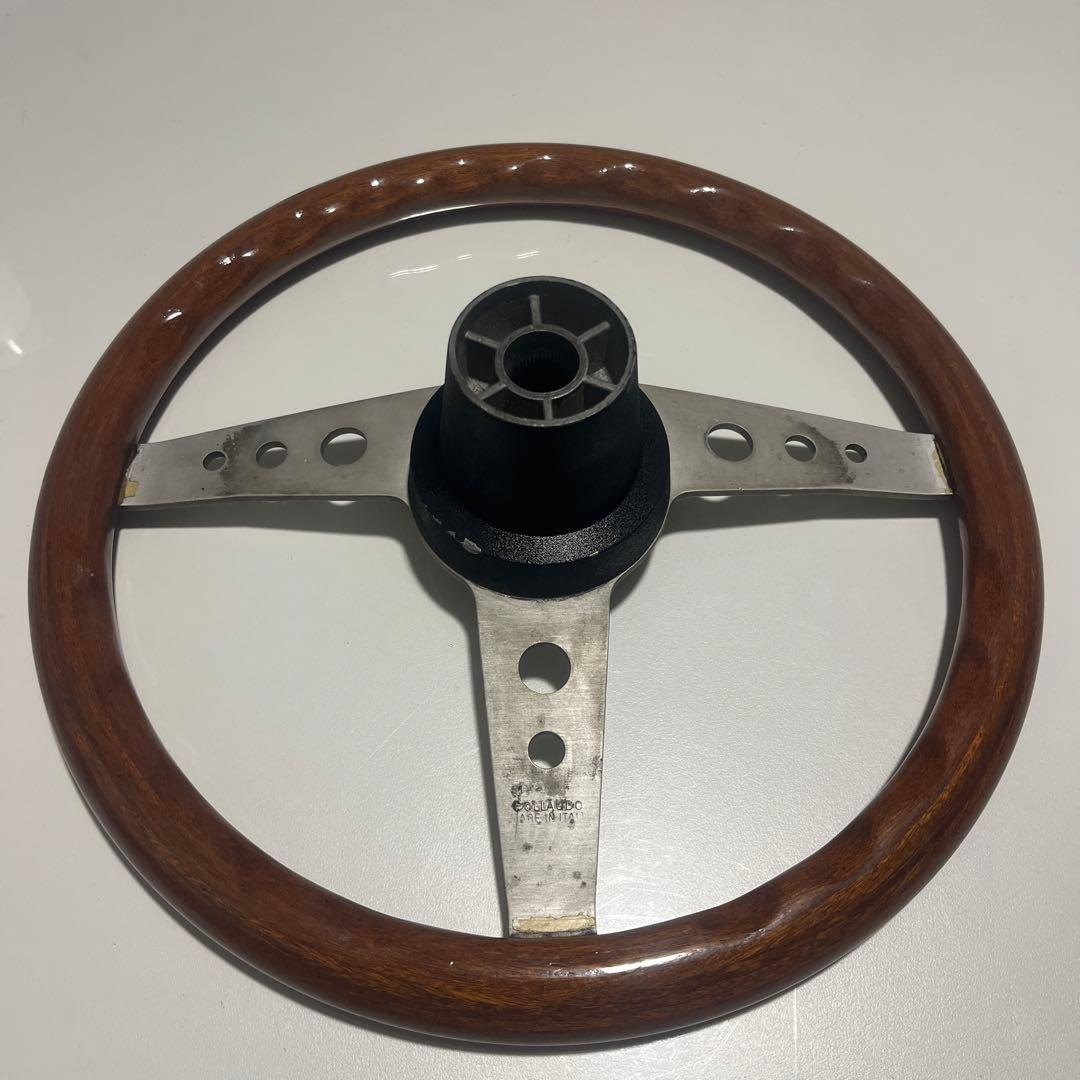 MG ウッド ステアリング 3スポーク