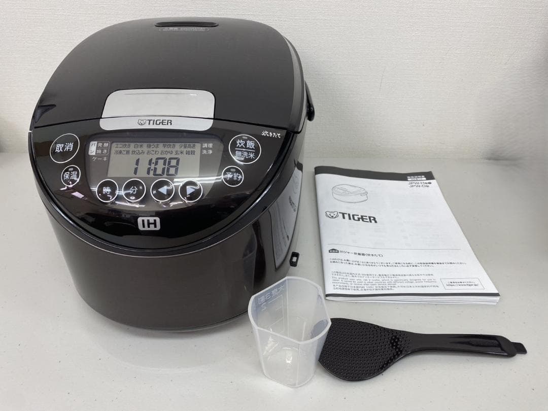 美品 タイガー IHジャー炊飯器10合炊き JPW-D180 炊飯ジャー
