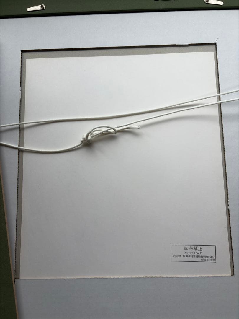 林原めぐみ直筆サイン色紙　エヴァンゲリオン綾波レイイラスト(額縁付き)