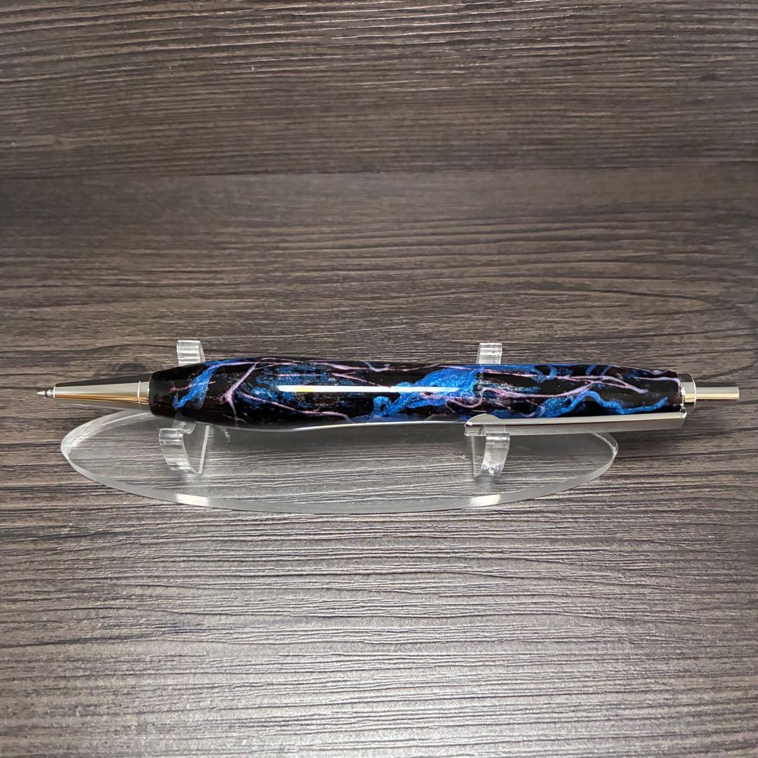 【青紫一閃雷鳴】 ボールペン0.5 （flagship model）
