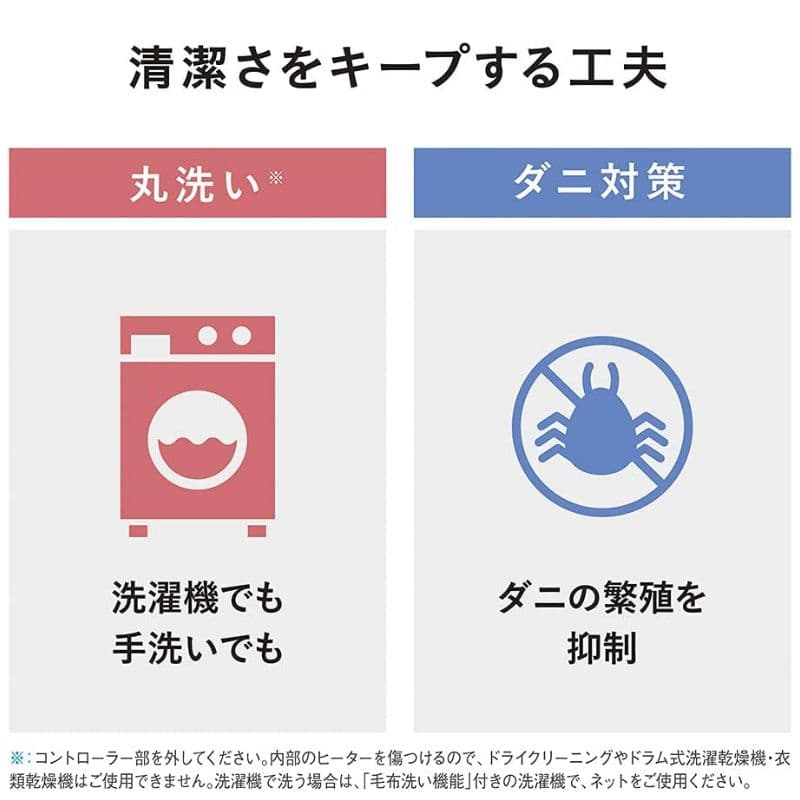 パナソニック 暖房敷きパッド 電気敷きパッド グレー 未使用品