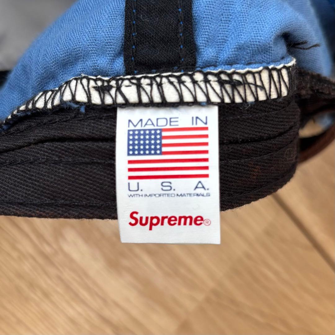【希少カラー】Supreme Corduroy S Logo 6-Panel