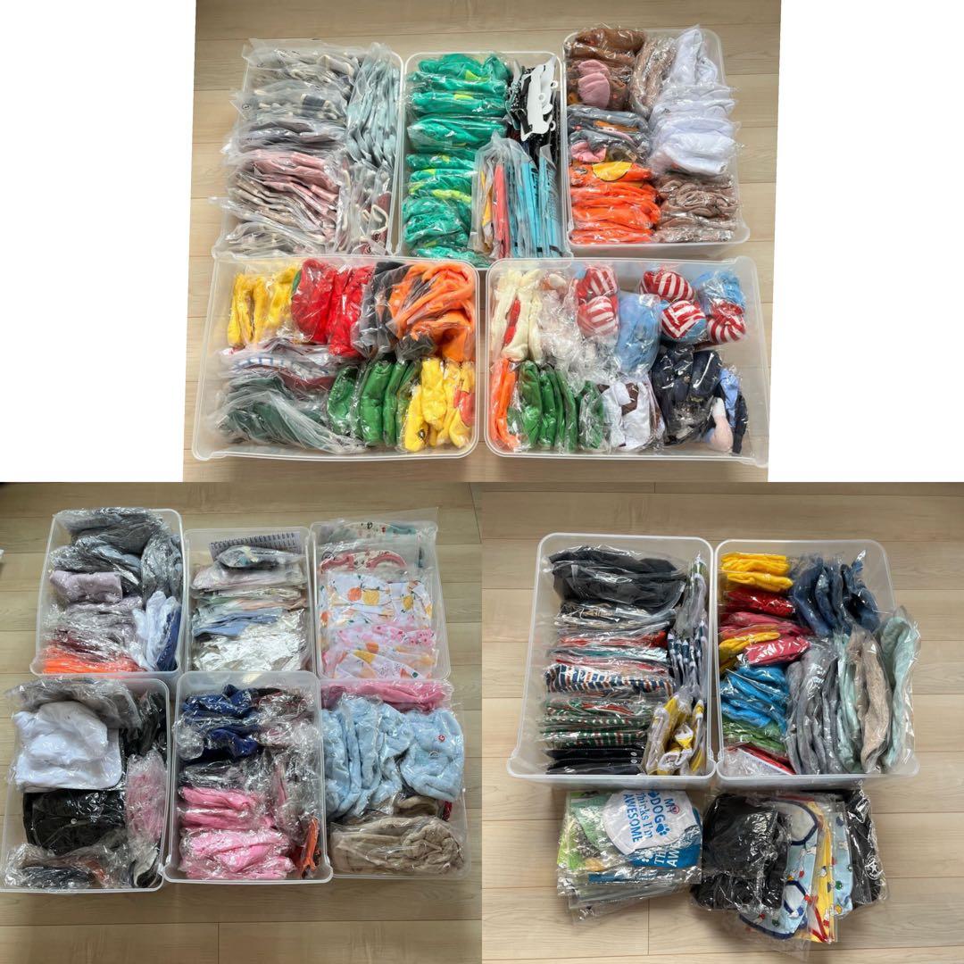 新品 600点 犬服 パーカー 帽子 ジャケット XS〜2XL まとめ