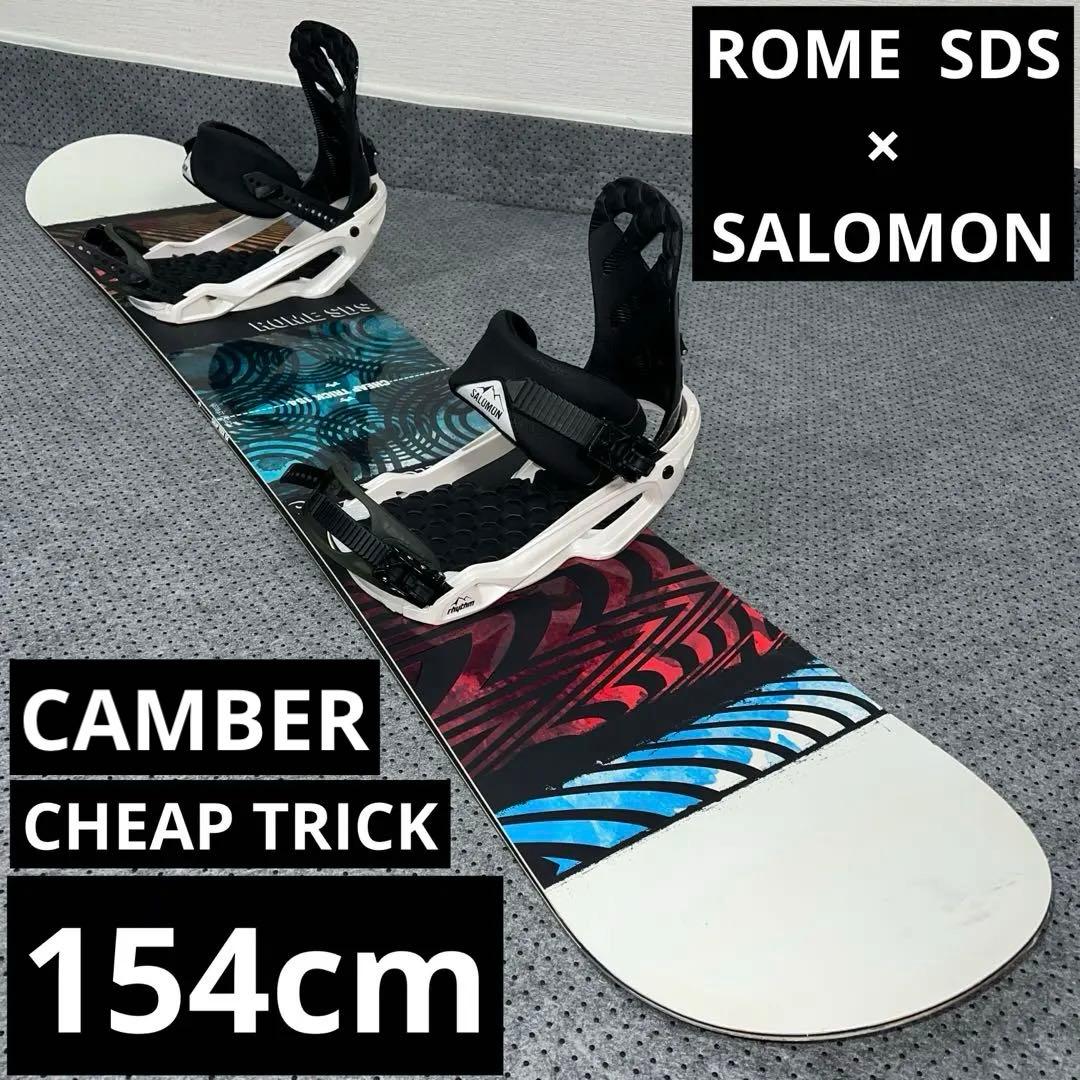 5回使用 154cm ROME SDS CHEAP TRICK×SALOMON