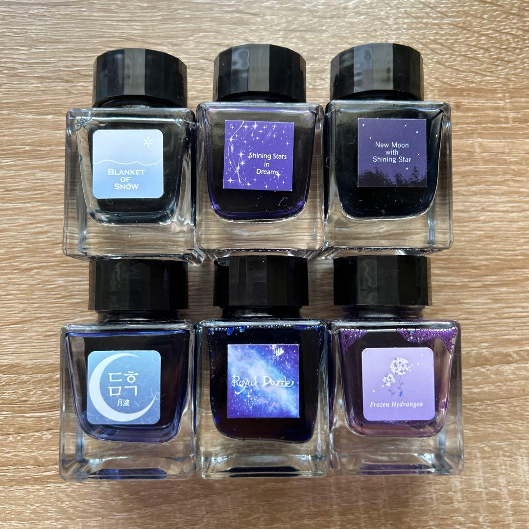 とのリム　Tono&Lims 万年筆　ガラスペン　インク　6本セット