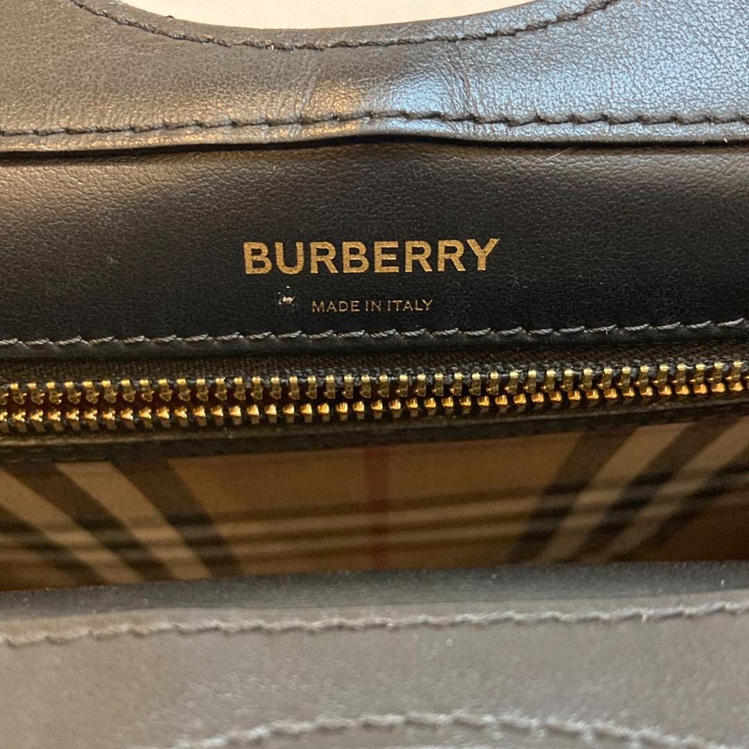 バーバリー ミニポケットバッグ カシミヤ 2Way チェック