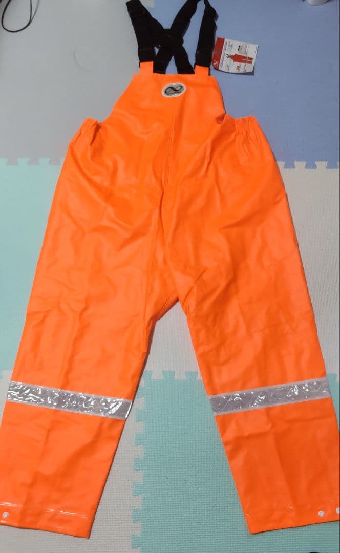 【未使用】FIELD X-TREAMER オレンジ 防災サロペット 船