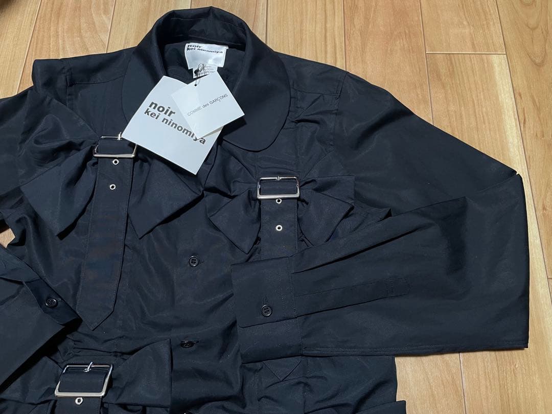 ノワール　ケイニノミヤ　リボン　ベルトブラウス　新品未使用