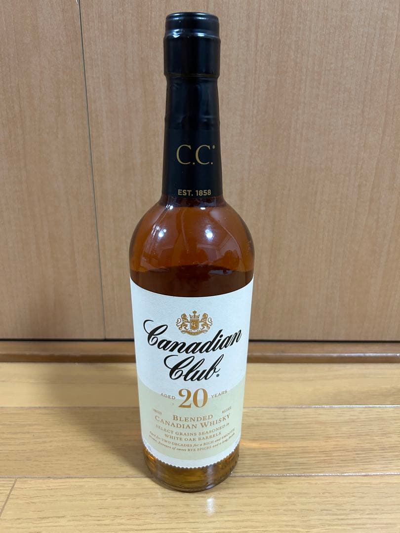 国内正規品Canadian Club 20年 ブレンデッドウイスキー
