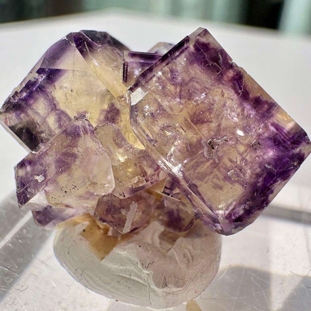 498 ナミビア　パープルバニーポケット　フローライト