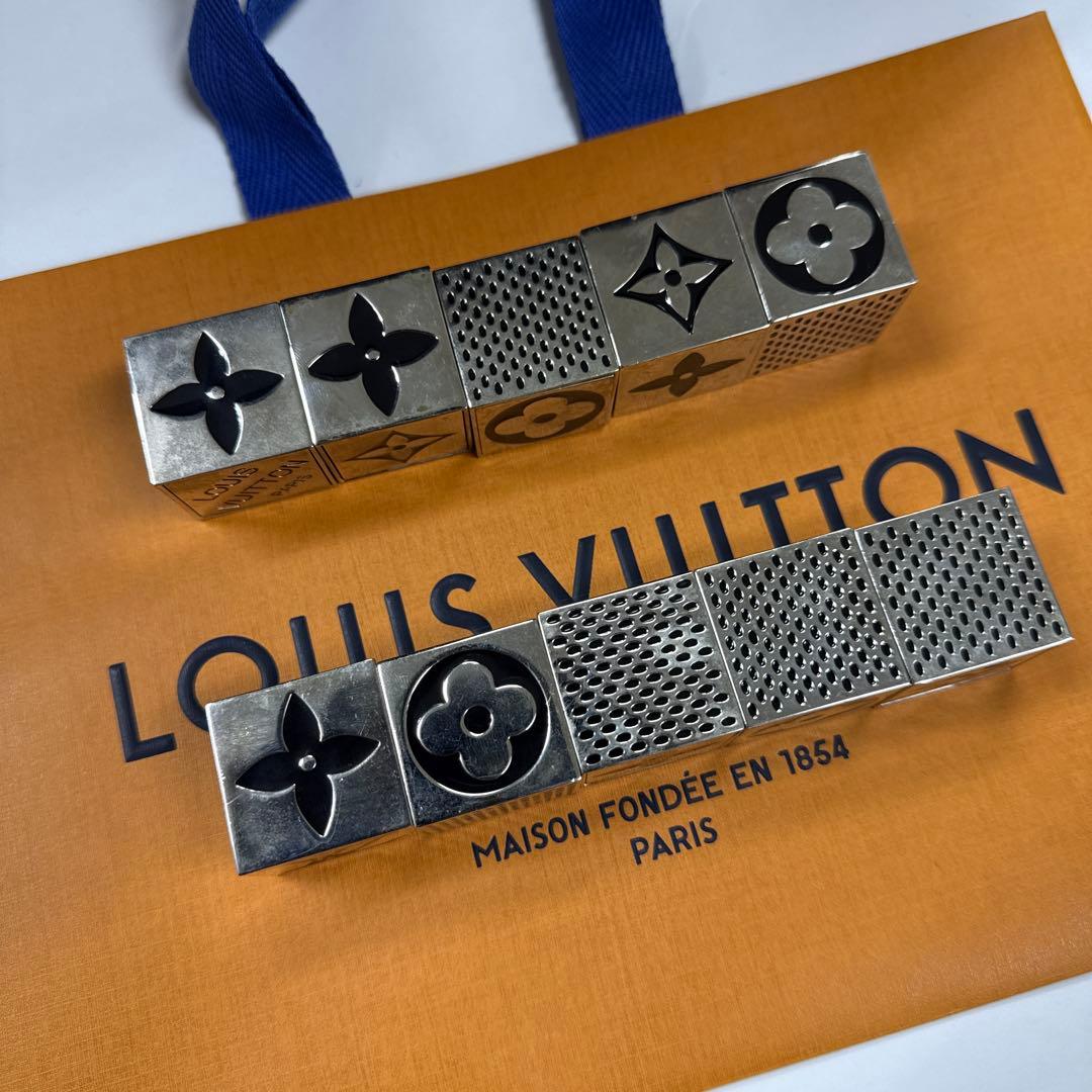 最終価格　ルイヴィトン　サイコロ　メタルブロック