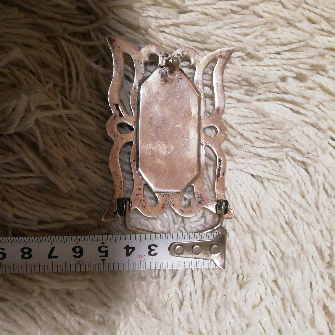 インディアンジュエリー　スーパレア　バックル　ナバホ　ズニ　ホピ