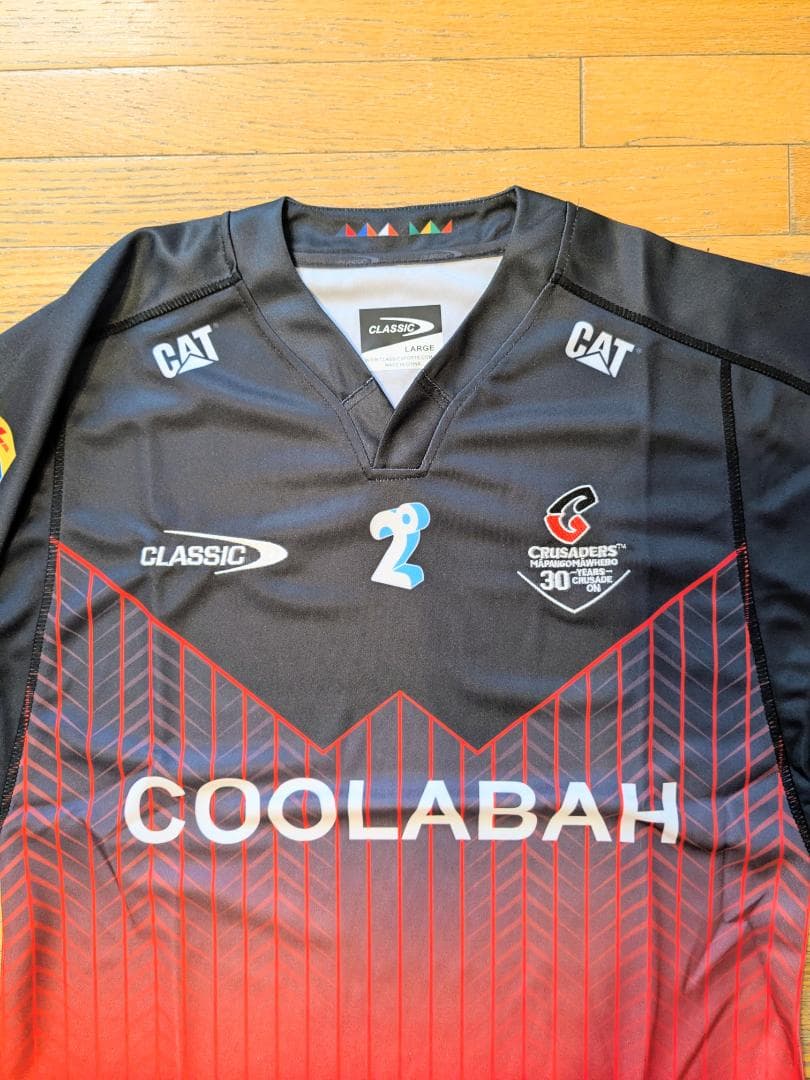 NZ クルセイダーズ 2026最新モデル ユニフォーム L　新品　ラグビー