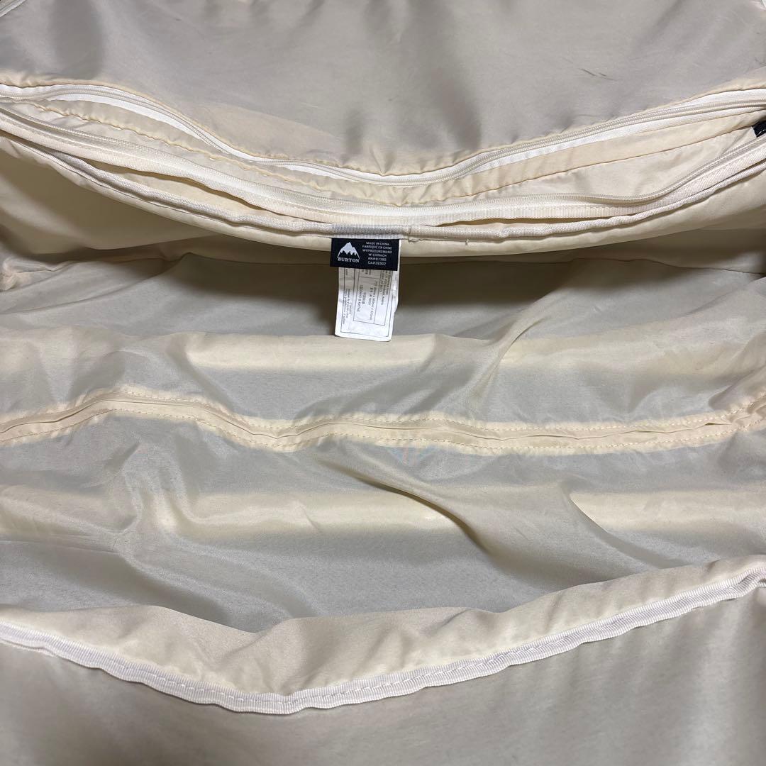 BURTON バートン　ストライプ柄 キャリー付きバックパック 内容量120㍑