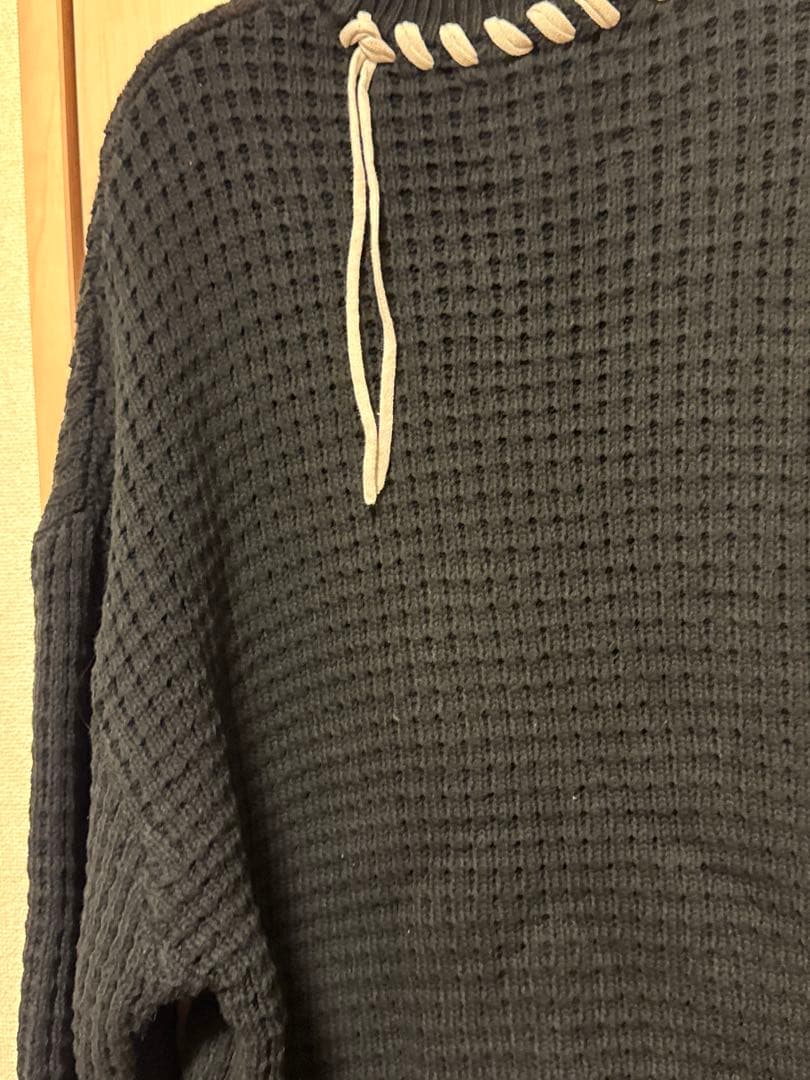 メゾンスペシャル 鬼ワッフル ニット