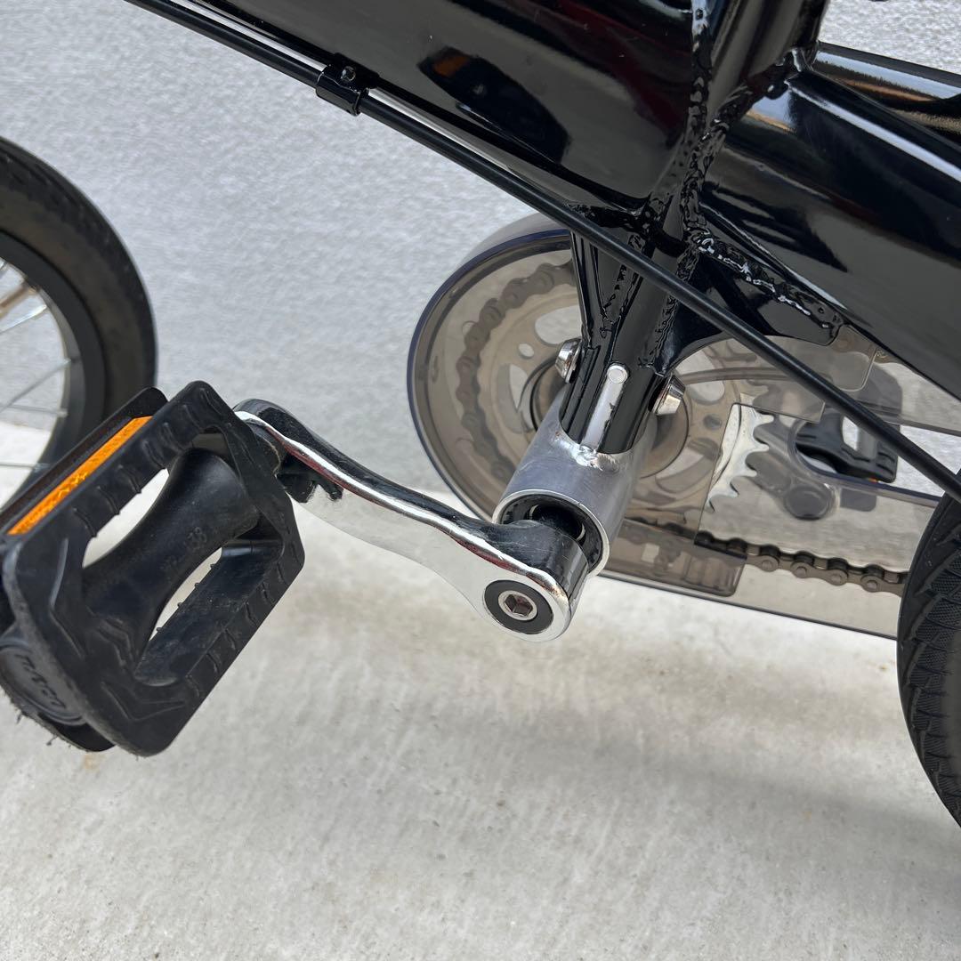 美品　へんしんバイク　14インチ 希少ブラック 付属品