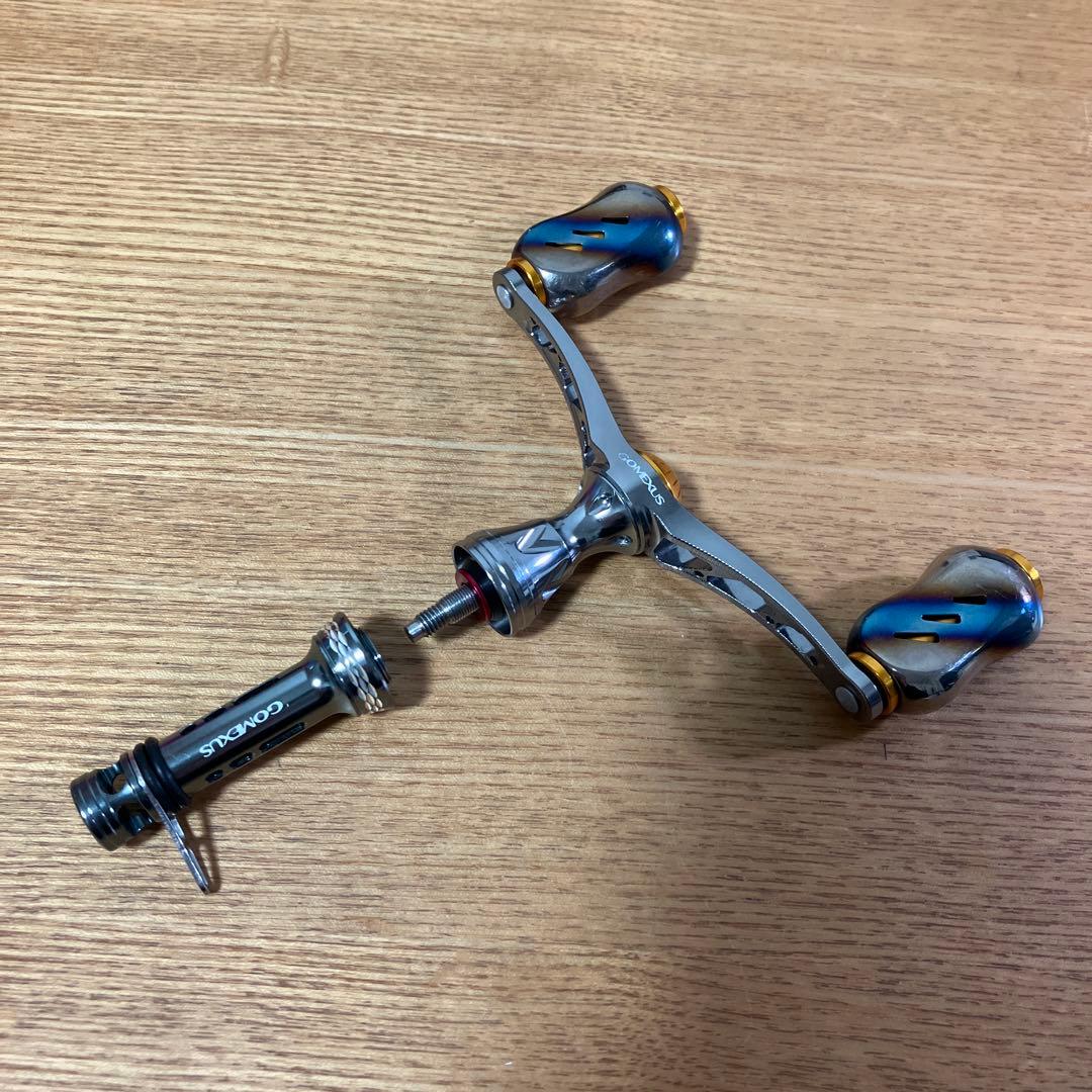 美品　シマノ用　ゴメクサス　ダブルハンドル　ジュラルミン　スタンド　セット