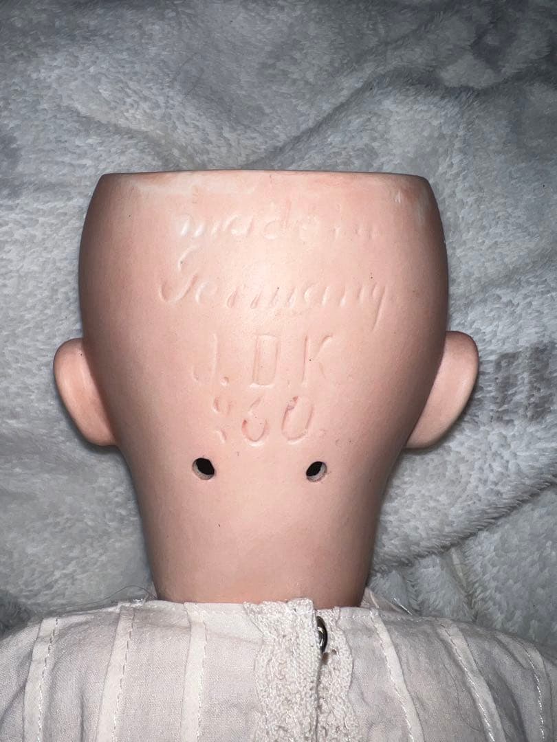 アンティークドール　ケストナー260ビスクドール　本物　女の子着せ替え美術芸術