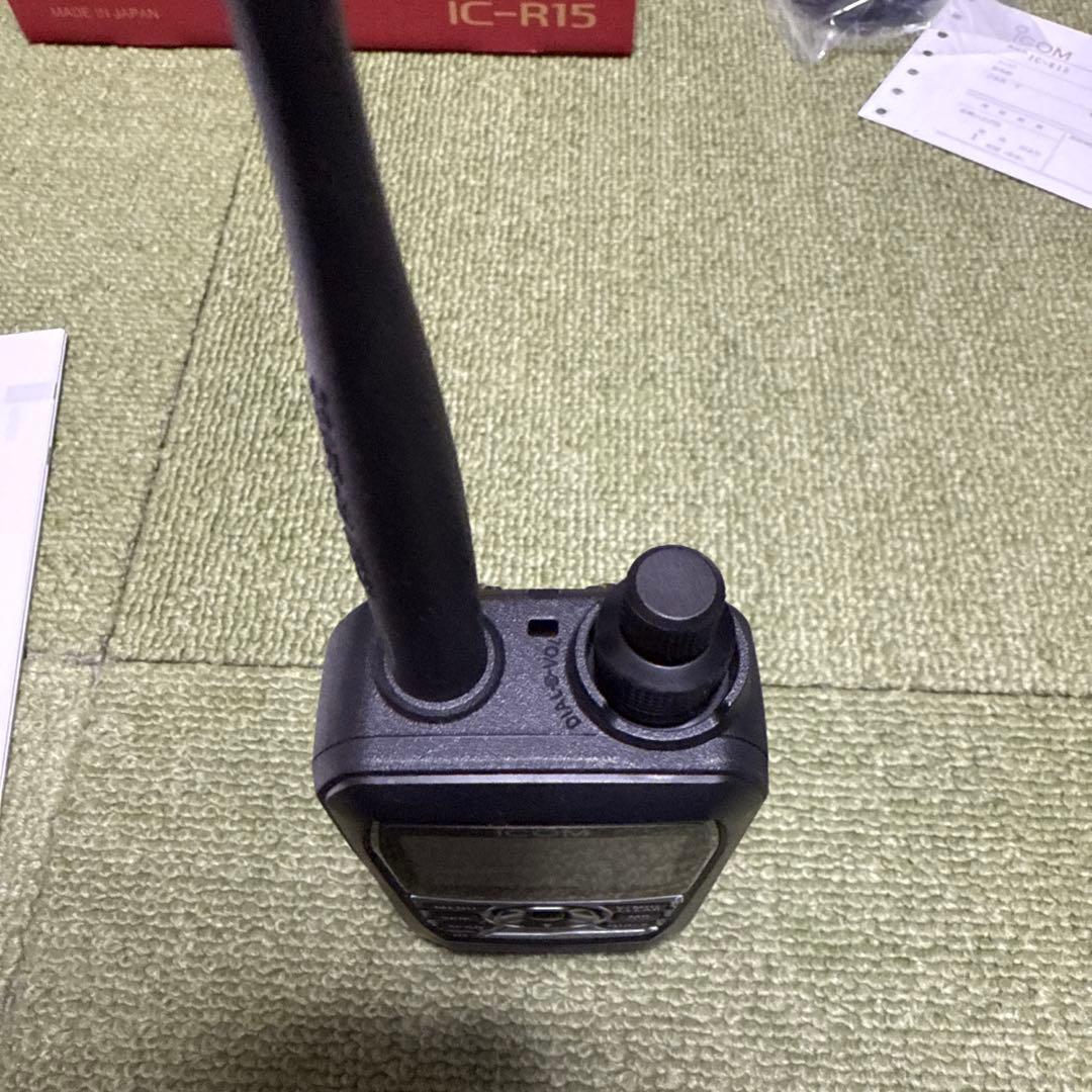 IC-R15 受信改造済み