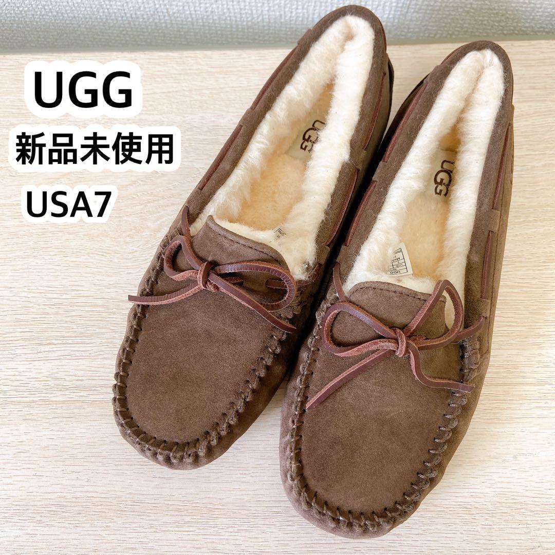 新品未使用　UGG アグ　dakota　モカシン　24cm 美品
