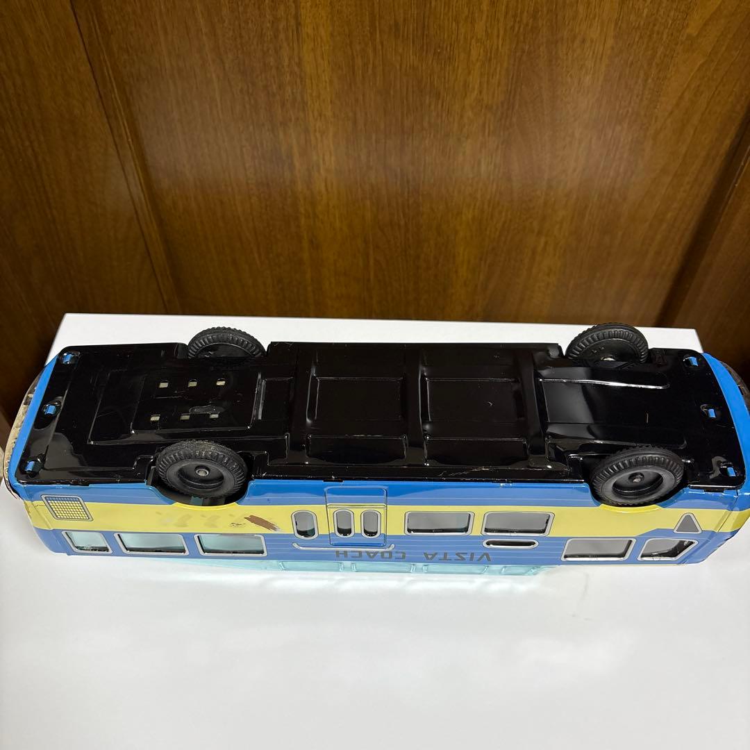 ブリキ　レトロバス　ビスタコーチ