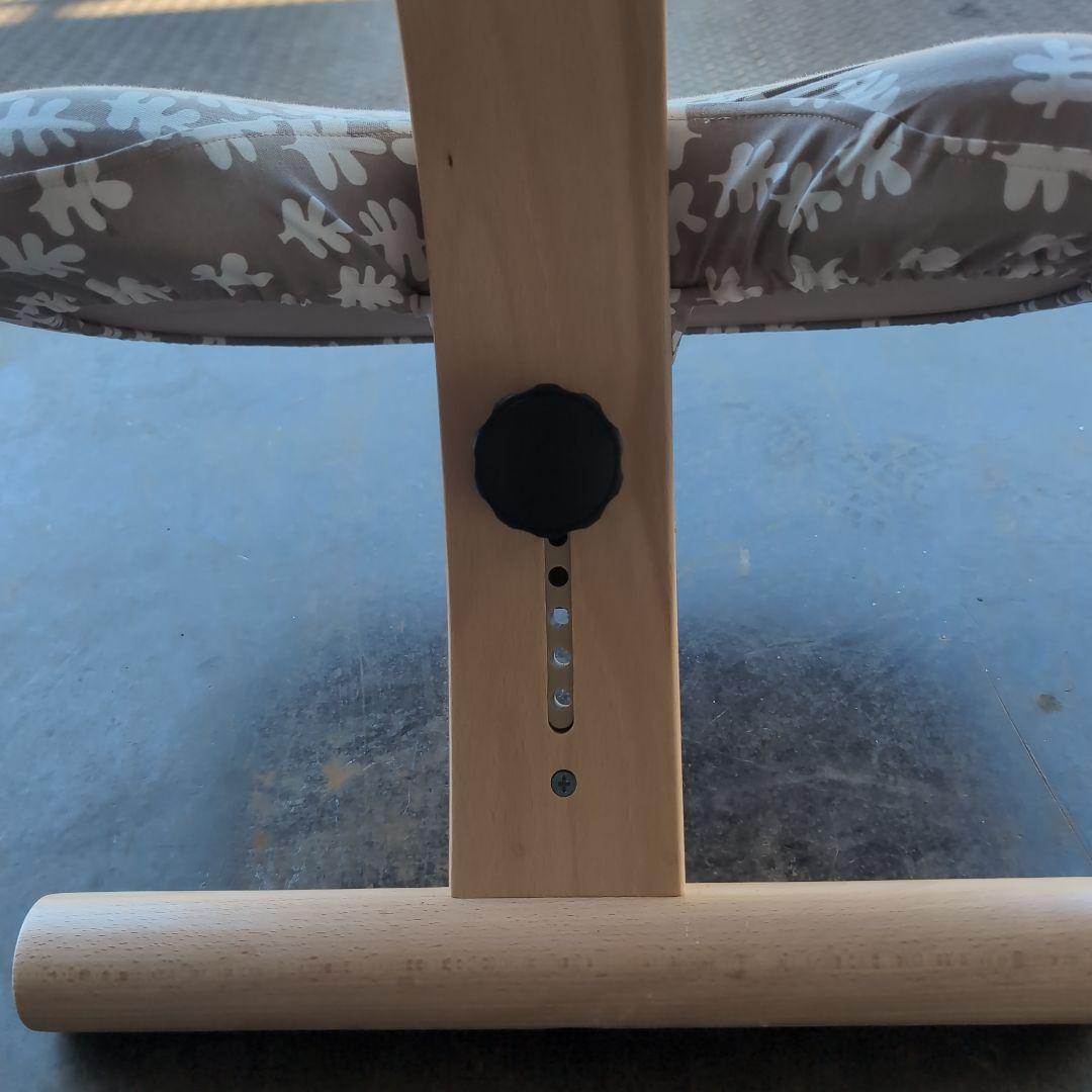 中古美品、バランスイージーミントグリン座面カバー付き