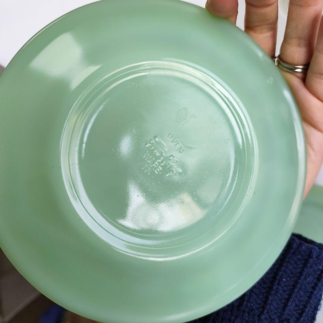 美品　ファイヤーキング　レストランウエア　17㌢　皿　ジェダイ　2枚　③