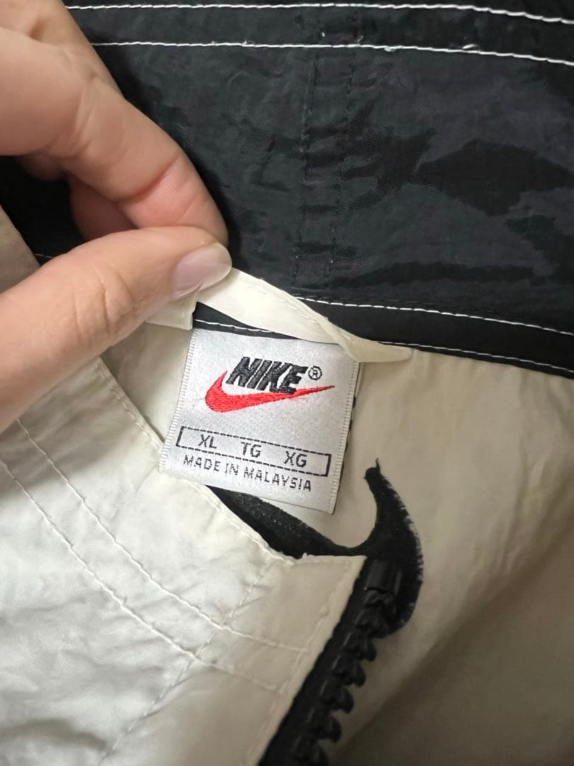 90年代〜00年代NIKE ナイキ ハーフジップ　刺繍 プルオーバー ジャケット