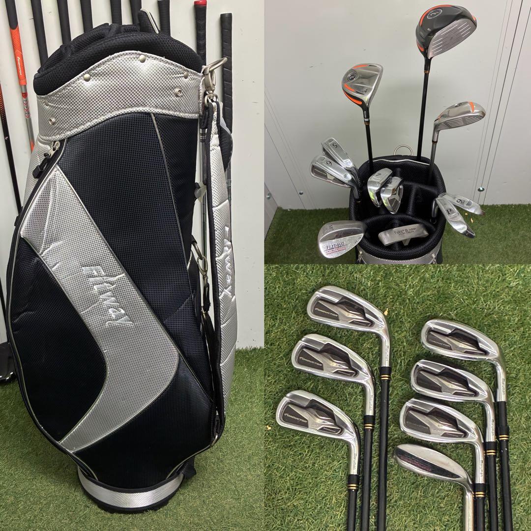 メンズゴルフクラブセット　【Fitway】【maruman】【初心者用】