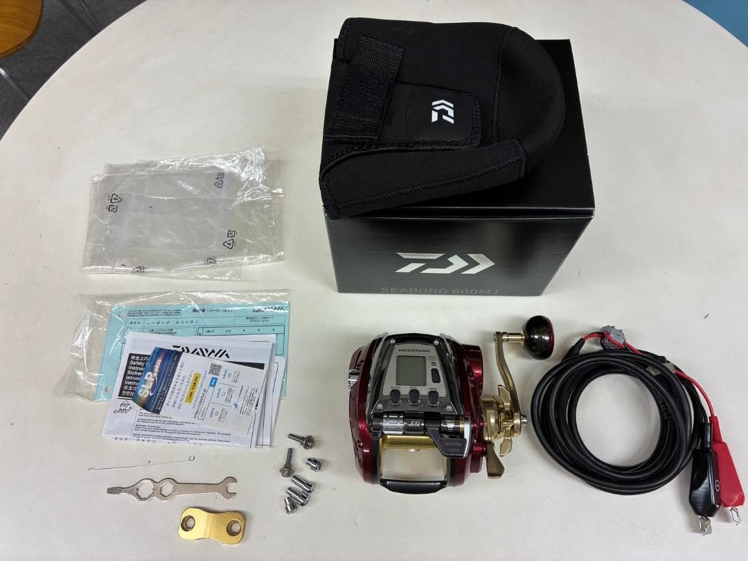 美品 ダイワ シーボーグ 800 MJ 電動リール キハダマグロ クエ 大物釣り