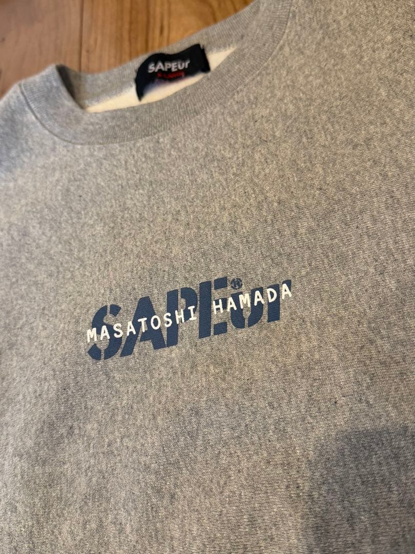 ⭐︎最終値下⭐︎美品 希少 SAPEur サプール スウェット 浜田雅功 XLサイズ