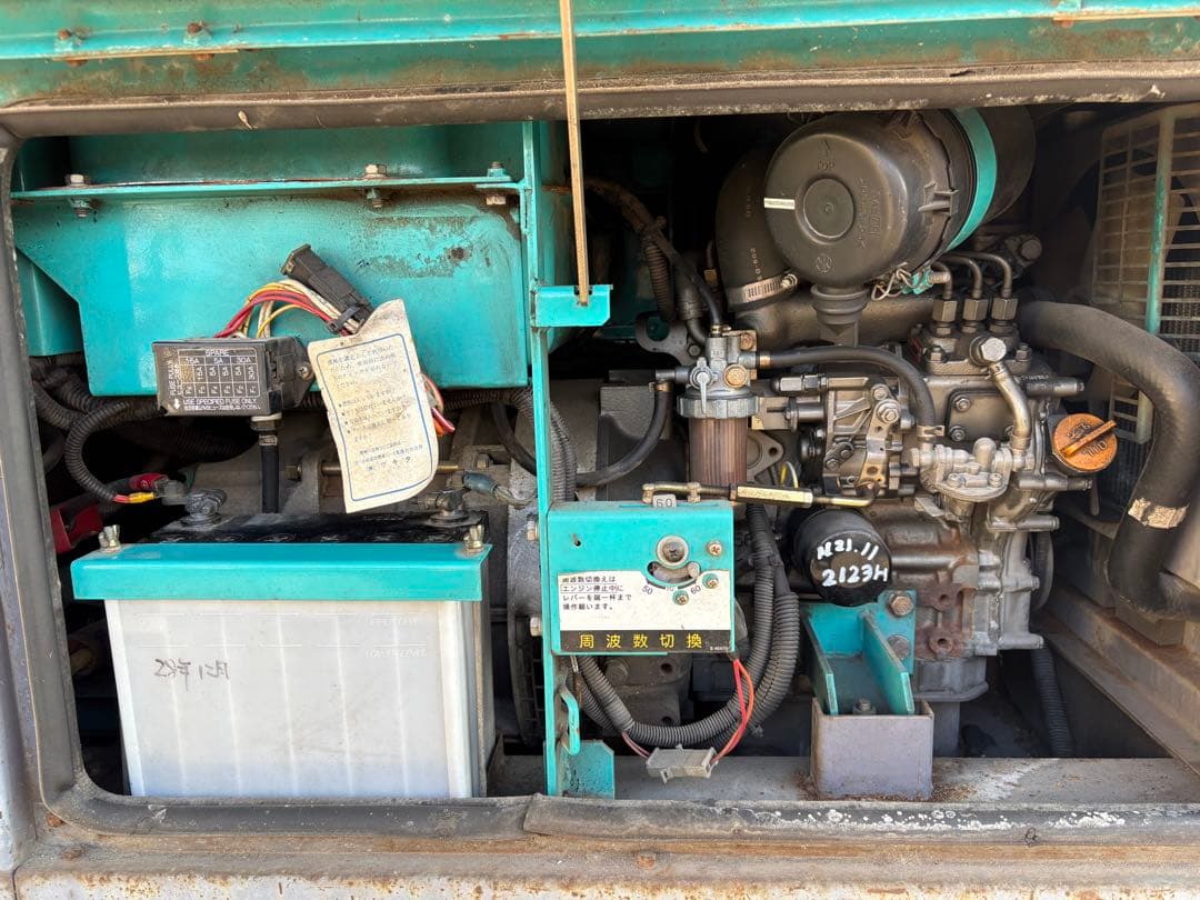 DLW-300ES デンヨー エンジン 溶接機 発電機 200V 100V