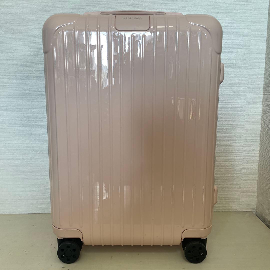 生涯保証 美品 RIMOWA ESSENTIAL キャビン ペタルピンク リモワ