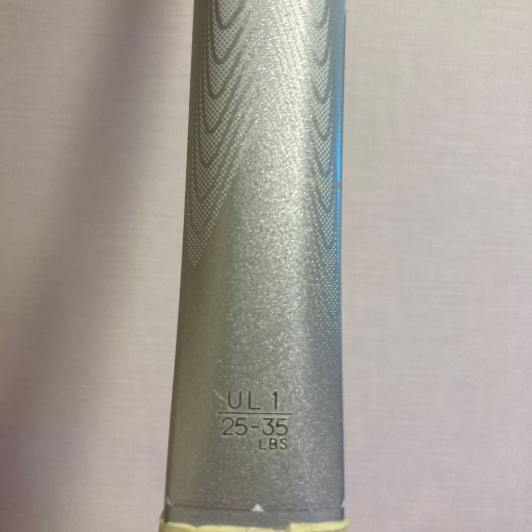 ソフトテニスラケット　ナノフォース8v白