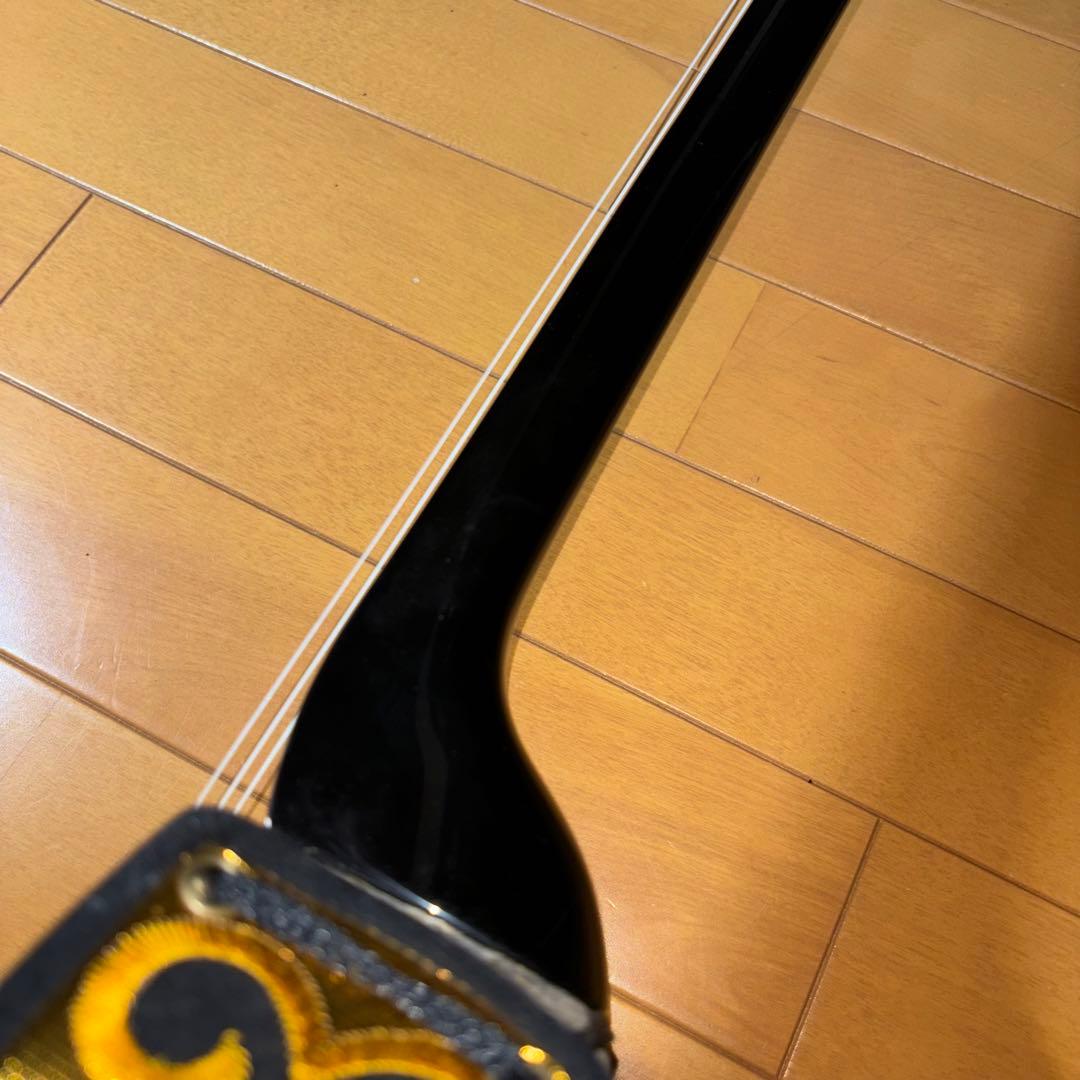 沖縄三線 蛇皮 三味線 ソフトケース付き