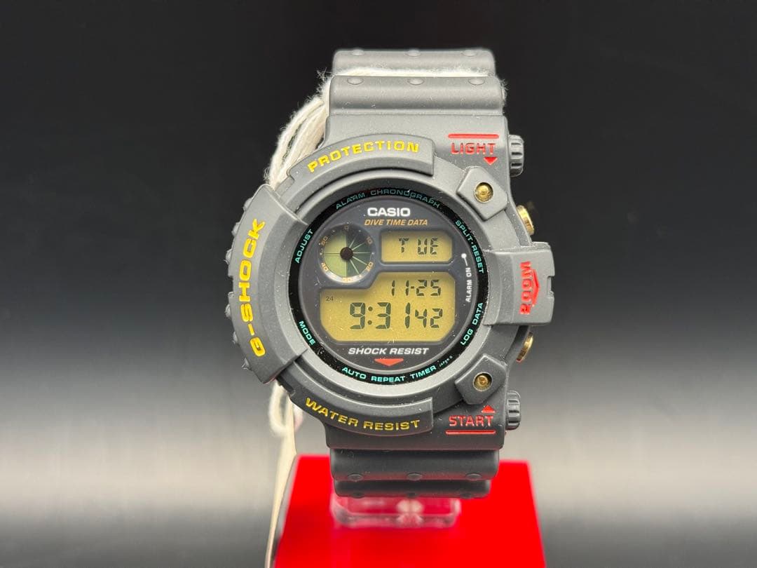 CASIO G-SHOCKフロッグマン DW6300 初代タグ箱説明書 未使用品