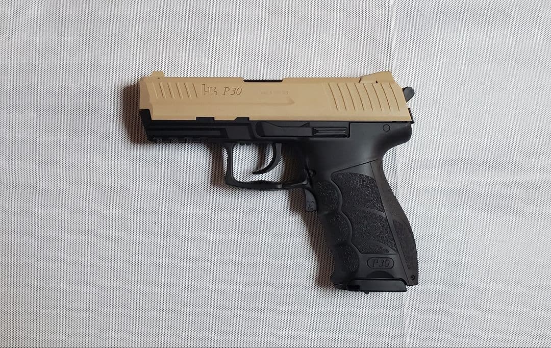 新品　東京マルイ　P30　タンカラー　カスタム　改修品　10禁