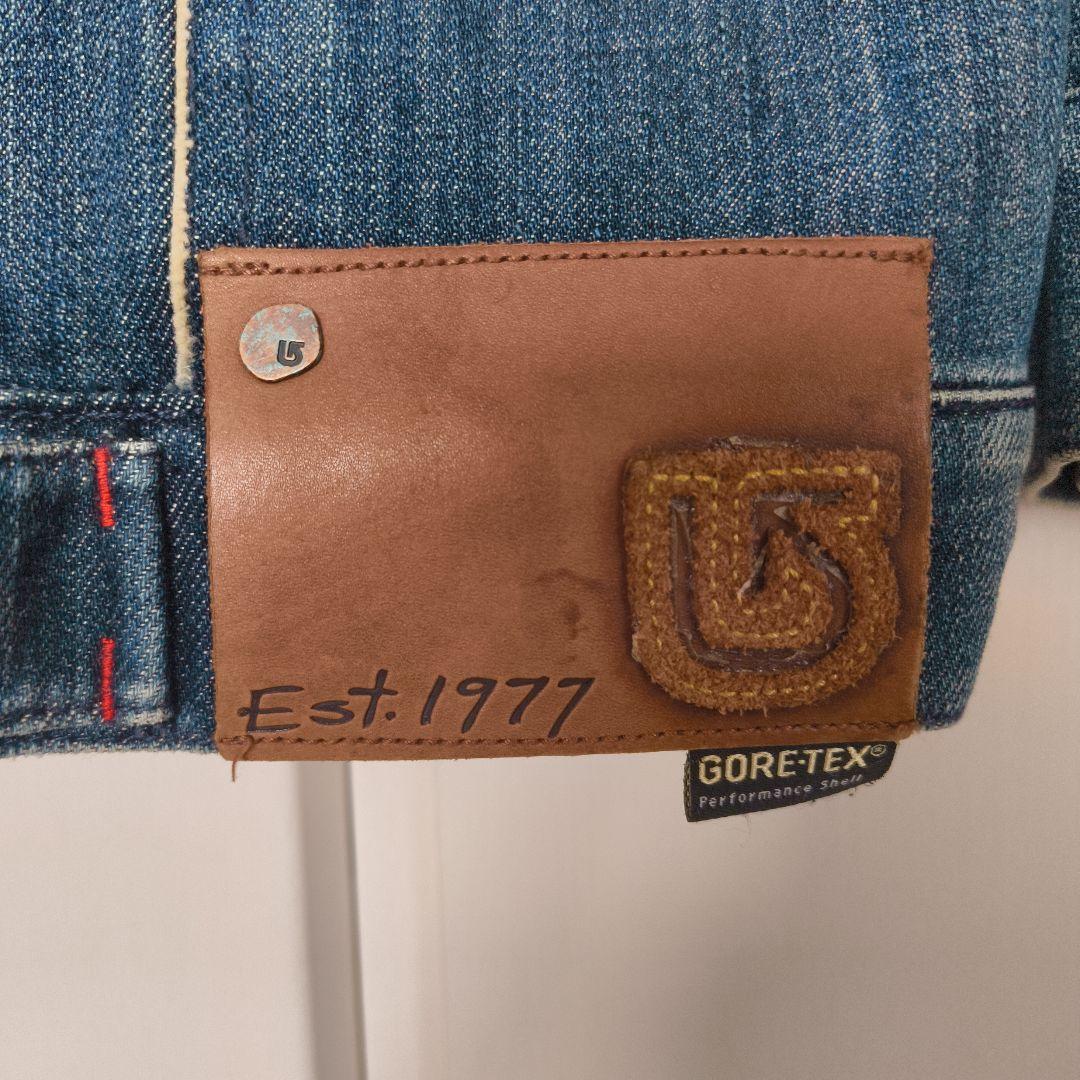 Burton 　GORE-TEXデニム フード付きボードウエア