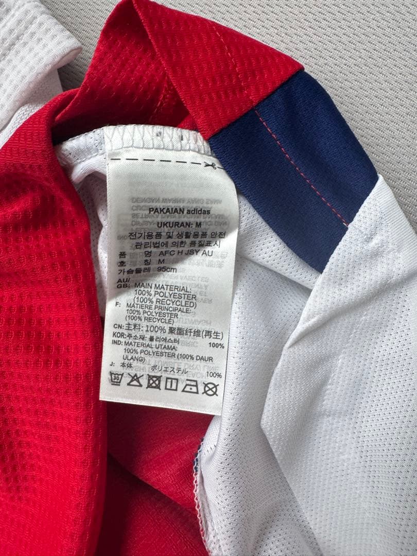 アーセナル adidas シャツ Rice 41