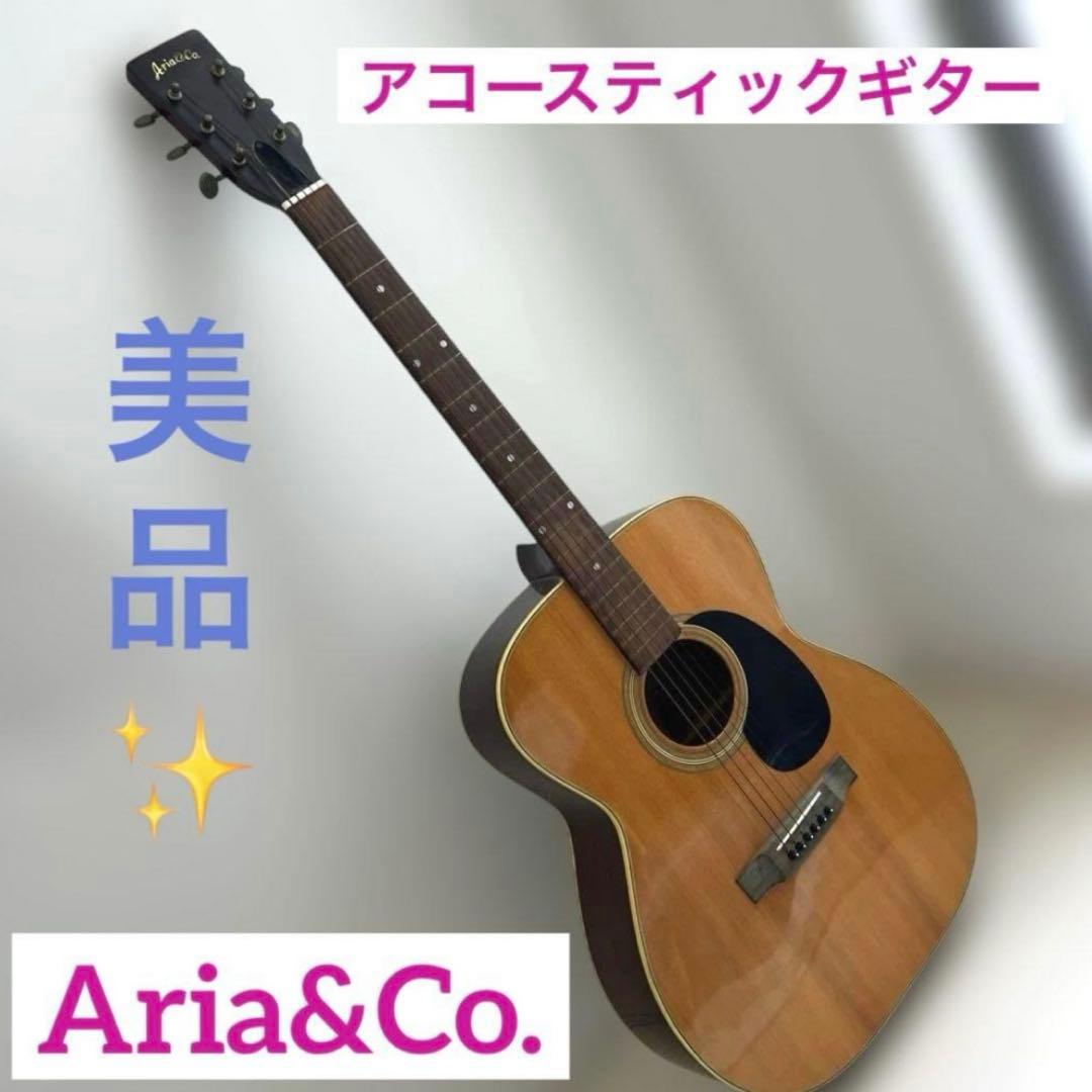 【美品】Aria&Co. アコースティックギター ヴィンテージ