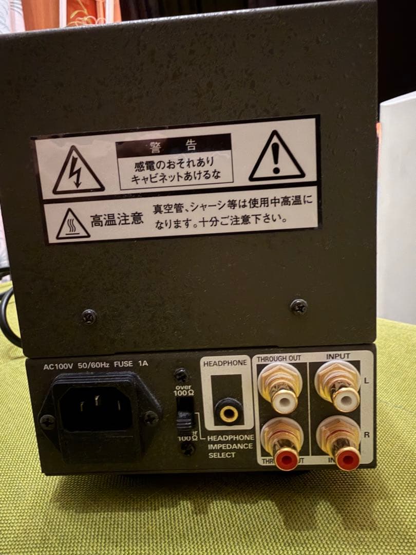 東京SOUND Valve X SE 真空管ヘッドフォンアンプ　ジャンク扱い