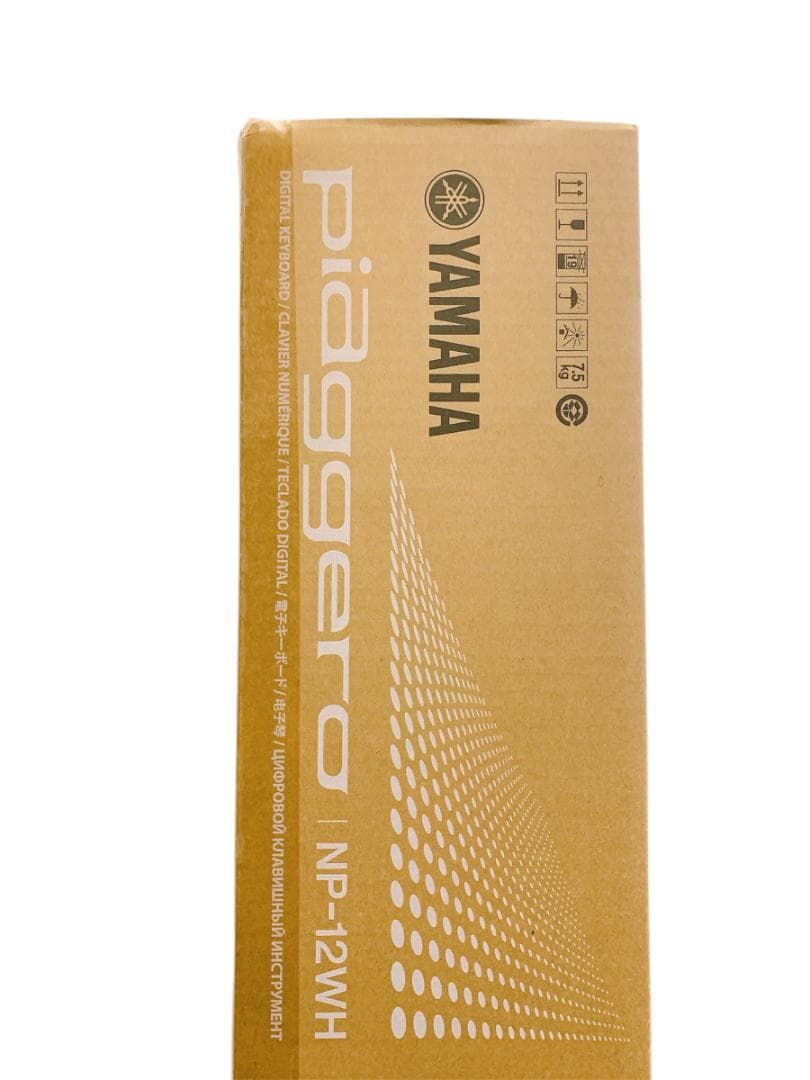 YAMAHA piaggero NP-12WH ホワイト 61鍵