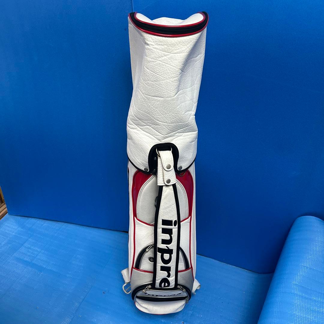 YAMAHA inpres キャディバッグ ホワイト/レッド